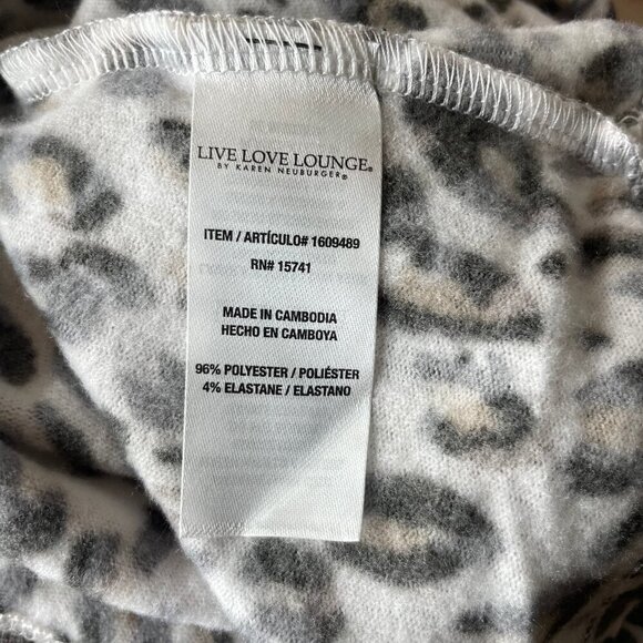 Karen Neuburger Women's Animal Print Pajama Set Loungewear Cozycore Sz XXL - Picture 8 of 9